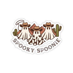 Sticker Spooky Spoonie Ghosts