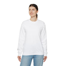 Load image into Gallery viewer, Affirmations I Am Strong I Am Resilient Sleeve Cuff Unisex Heavy Blend™ Crewneck Sweatshirt