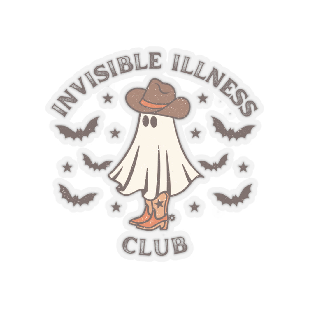 Sticker Invisible Illness Club