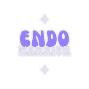Sticker Retro Purple Endo Warrior