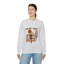 Load image into Gallery viewer, The Hell I Won&#39;t Unisex Heavy Blend™ Crewneck Sweatshirt