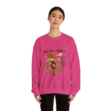 Load image into Gallery viewer, The Hell I Won&#39;t Unisex Heavy Blend™ Crewneck Sweatshirt