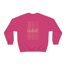 Load image into Gallery viewer, Retro Endo Babe Pink Lettering Unisex Heavy Blend™ Crewneck Sweatshirt