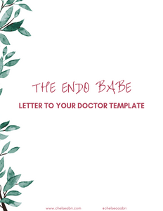Free Letter To Your Doctor Template